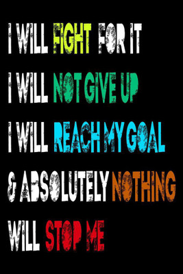 

I Will Fight For It. Paper Print(18 inch X 12 inch, Rolled)