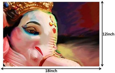 

Ganpati Paper Print(12 inch X 18 inch, Rolled)