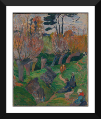 

Tallenge Modern Masters Collection - Brittany Landscape by Paul Gauguin - Premium Quality A3 Size Framed Poster Paper Print(17 inch X 12 inch, Framed)