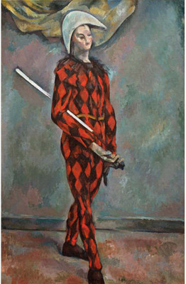 

Modern Masters Collection - Harlequin by Paul Cézanne - Medium Size Ready To Frame Rolled Digital Art Print On Photographic Paper(27 inch X 18 inch, Rolled)