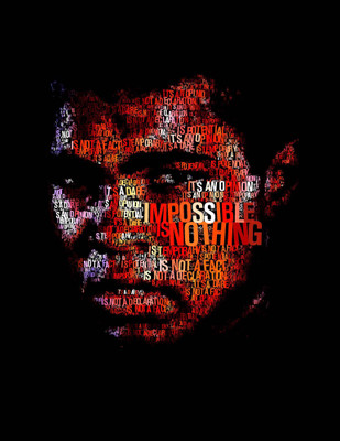 

Digital Art - Muhammad Ali - Impossible Is Nothing - Premium Quality A3 Size Unframed Poster Paper Print(16.53 inch X 11.69 inch, Unframed)