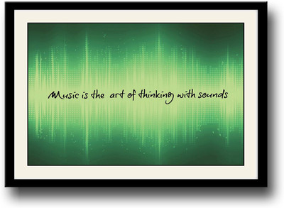 

Music Definition Fine Art Print(10 inch X 14 inch, Framed)