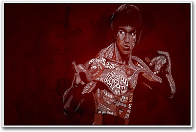 

Bruce Lee stunning Paper Print(12 inch X 18 inch)