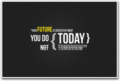 

Future inspirational Paper Print(12 inch X 18 inch)