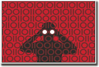 

Man with binoculars Fine Art Print(12 inch X 18 inch, Rolled)