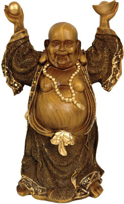 

Laughing Budha poster Paper Print(18 inch X 12 inch, Rolled)