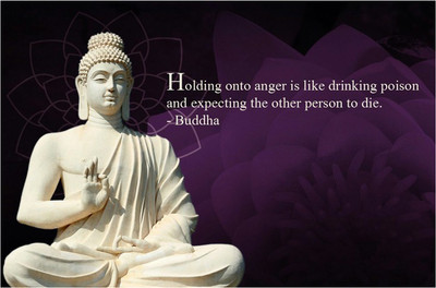 

Lord Buddha Quote Poster Paper Print(18 inch X 12 inch, Rolled)