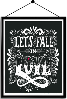 

Motivational quote framed posters Paper Print(16.5 inch X 13.7 inch, Framed)