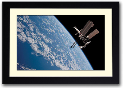 

Space Station Fine Art Print(14 inch X 20 inch, Framed)