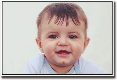 

Baby looking APS2126 Fine Art Print(12 inch X 18 inch, Rolled)