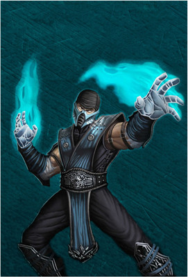 

Mortal Kombat Ninja Paper Print(19 inch X 13 inch, Rolled)