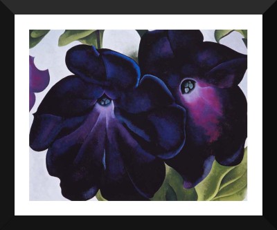 

Tallenge Modern Masters Collection - Petunias By Georgia O'Keeffe - Premium Quality A3 Size Framed Poster Paper Print(17 inch X 12 inch, Framed)