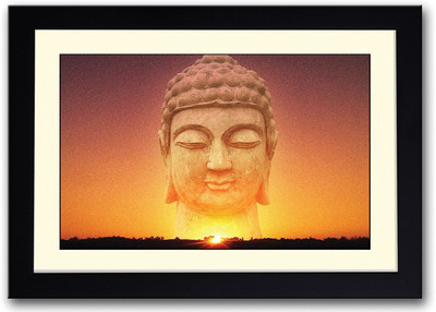 

Buddha In The Sky Fine Art Print(14 inch X 20 inch, Framed)