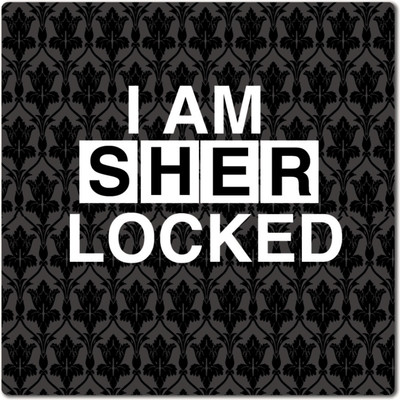 

Sher Locked Paper Print(12 inch X 12 inch, Hardboard Mounted)