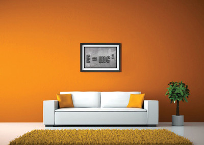

E=Mc Square Fine Art Print(14 inch X 20 inch, Framed)
