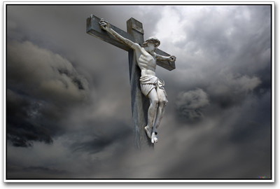 

Jesus on Cross Paper Print(12 inch X 18 inch)