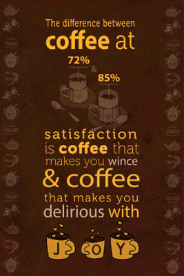 

Posterhouzz Coffee Fine Art Print Poster Fine Art Print(18 inch X 12 inch, Rolled)