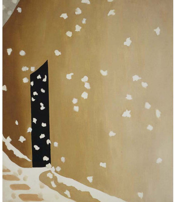 

Modern Masters Collection - Black Door With Snow By Georgia O'Keeffe - Ready To Frame Rolled Digital Art Print On Photographic Paper(24 inch X 18 inch, Rolled)