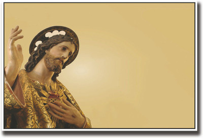 

Jesus Christ Religion Design Fine Art Print(12 inch X 18 inch, Rolled)
