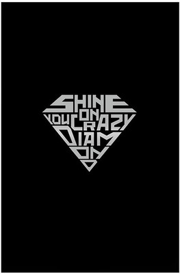 

Shine on you Crazy Diamond Poster Paper Print(12 inch X 18 inch, Rolled)