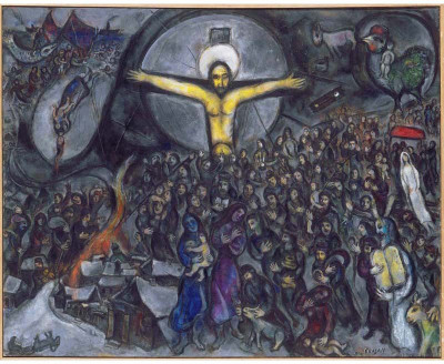 

Tallenge Modern Masters Collection - White Crucifixion By Marc Chagall - A3 Size Premium Quality Rolled Poster Paper Print(16.5 inch X 11.7 inch, Rolled)