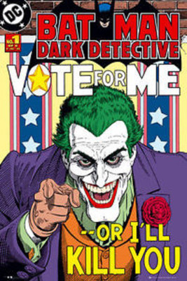 

Posterhouzz Batman Joker Vote for Me Poster Paper Print(18 inch X 12 inch, Rolled)