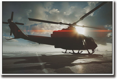 

Helicopter wings Fine Art Print(12 inch X 18 inch, Rolled)
