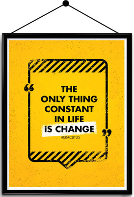 

Motivational quote framed posters Paper Print(16.5 inch X 13.7 inch, Framed)