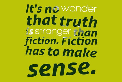 

Posterhouzz Truth Sense Poster Fine Art Print(12 inch X 18 inch, Rolled)