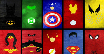 

Posterhouzz Superheroes Minimalist Poster Paper Print(12 inch X 18 inch, Rolled)