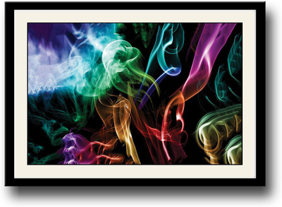 

Colored Smoke Fine Art Print(10 inch X 14 inch, Framed)