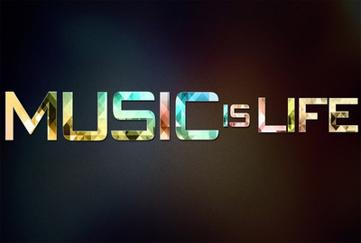 

Posterhouzz Music is Life Poster Paper Print(12 inch X 18 inch, Rolled)
