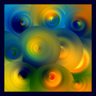 50% OFF on Swirls 15 Paper Print(44 inch X 44 inch)