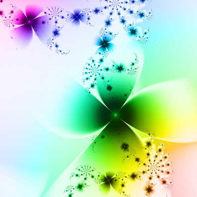 50% OFF on Fractal flowers Canvas Art(36 inch X 36 inch)