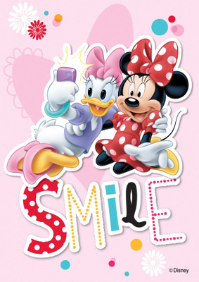 

ORKA Disney-Daisy & Minnie Digital Printed with Laminated Paper Print(18 inch X 12 inch, Rolled)