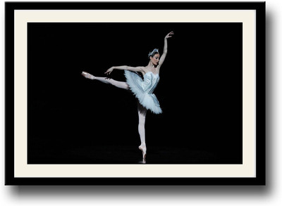 

Ballerina Fine Art Print(10 inch X 14 inch, Framed)