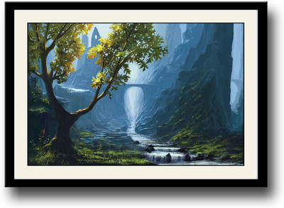 

Artistic painting AFP0596 Fine Art Print(10 inch X 14 inch, Framed)