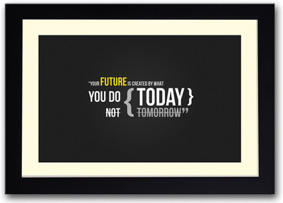 

Future inspirational Fine Art Print(14 inch X 20 inch, Framed)