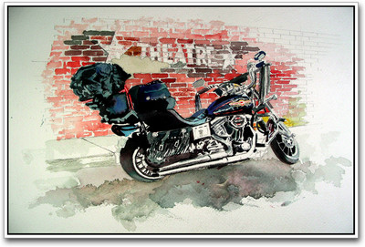 

Artistic Bike Photographic Paper(12 inch X 18 inch)