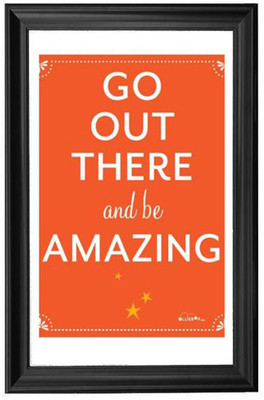 

Motivational Gyaan's of Babaji 007 Fine Art Print(18 inch X 12 inch, Framed)