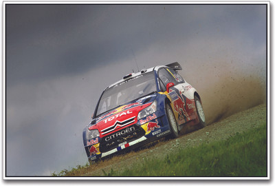 

Rally Racing Car Paper Print(12 inch X 18 inch)