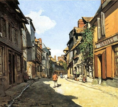 

Street of Bavolle Canvas Art(20 inch X 22 inch, Rolled)