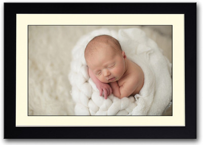 

Cutely Sleeping Baby Fine Art Print(14 inch X 20 inch, Framed)