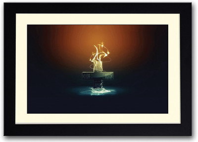 

Jesus Christ Cross Fine Art Print(14 inch X 20 inch, Framed)