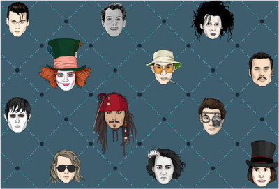 

Jack Sparrow Faces Photographic Paper(13 inch X 19 inch, Rolled)