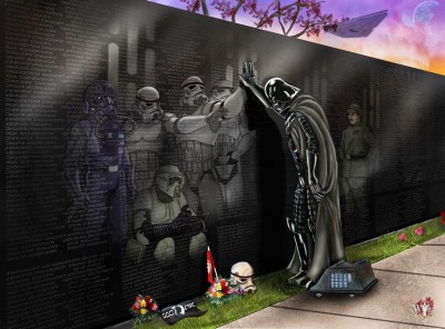 

Movie Star Wars Darth Vader Death Mourn Memorial HD Wallpaper Background Paper Print(12 inch X 18 inch, Rolled)