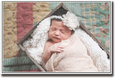 

Cute Baby with white hat Fine Art Print(12 inch X 18 inch, Rolled)
