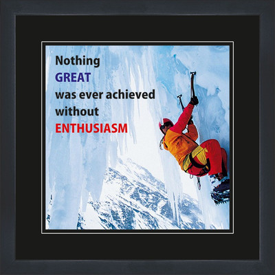 

Motivational Poster Large Paper Print(14 inch X 14 inch, Framed)