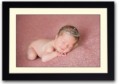 

Crown Cute Baby Fine Art Print(14 inch X 20 inch, Framed)