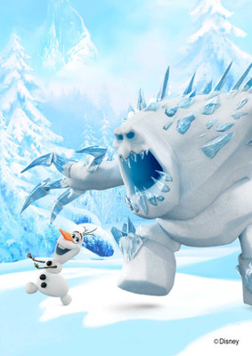 

ORKA Frozen-Olaf Digital Printed with Laminated Paper Print(18 inch X 12 inch, Rolled)